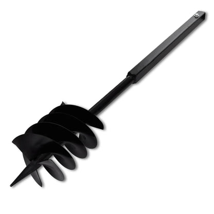 Grondboor met handvat 180 mm en verlengstukken 5 m (staal) 180 mm