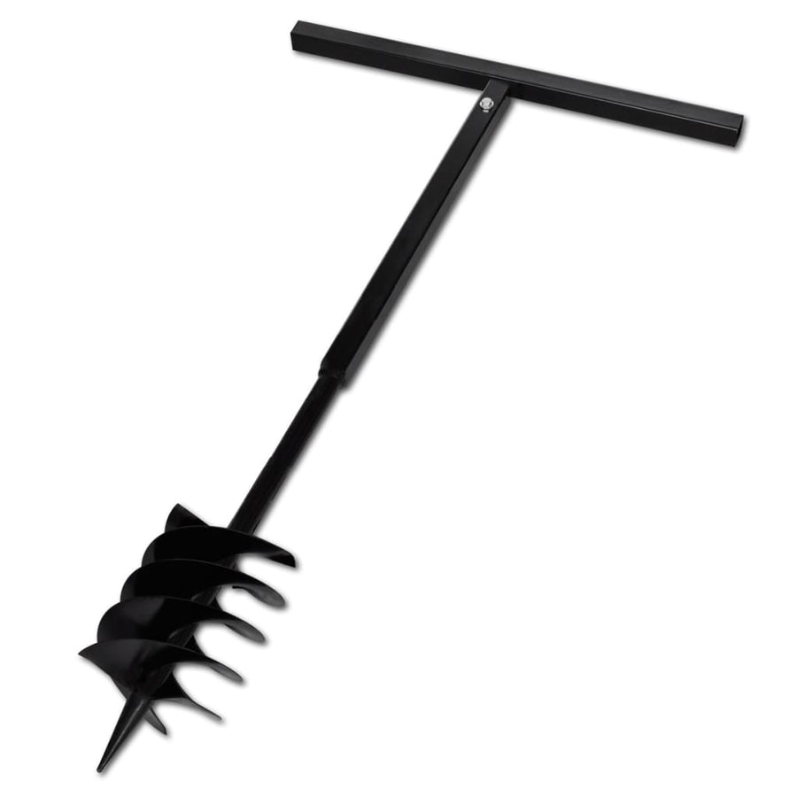 Grondboor met handvat 180 mm en verlengstukken 5 m (staal) 180 mm