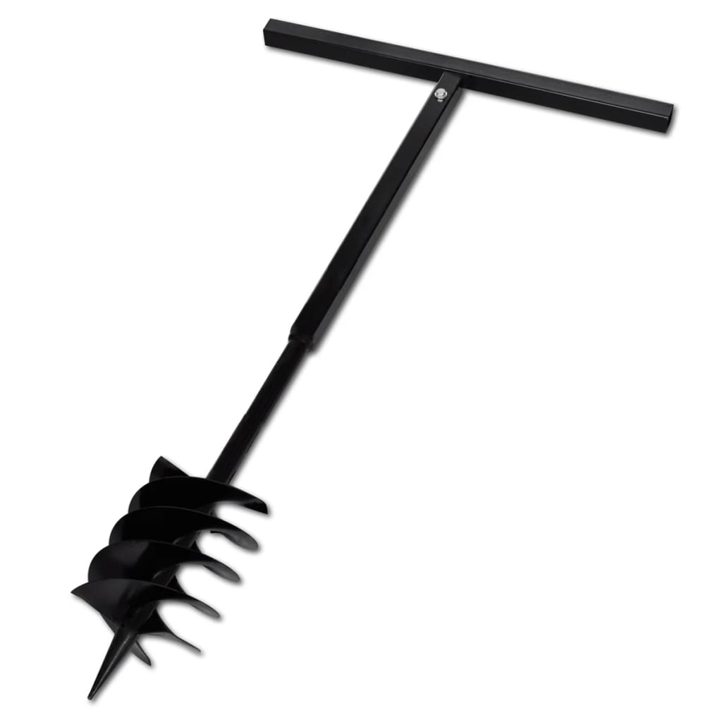 Grondboor met handvat 180 mm en verlengstukken 9 m (staal) 180 mm