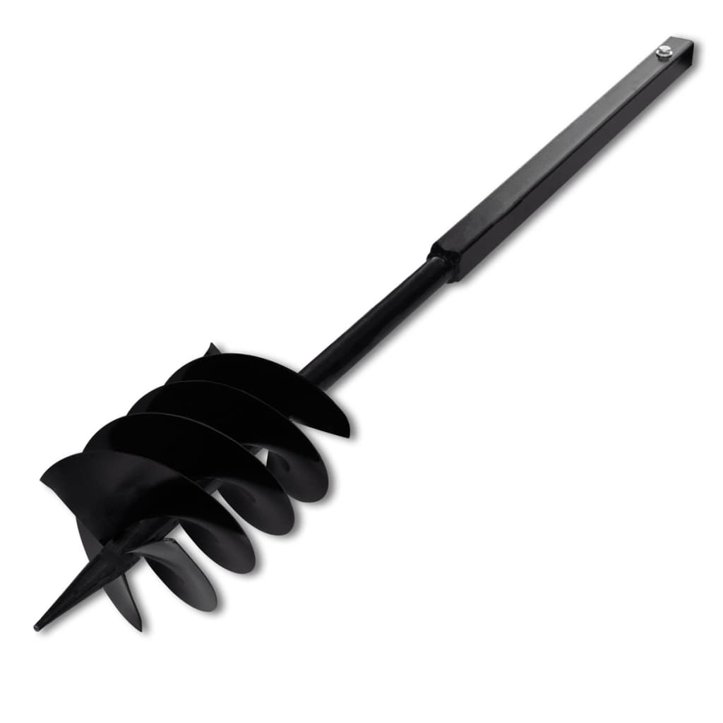 Grondboor met handvat 180 mm en verlengstukken 13 m (staal) 180 mm