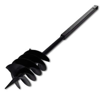 Grondboor met handvat 180 mm en verlengstukken 13 m (staal) 180 mm
