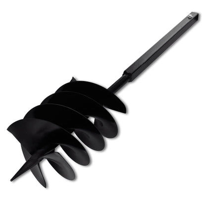 Grondboor met handvat 200 mm en verlengstukken 13 m (staal) 200 mm met 13 m buis