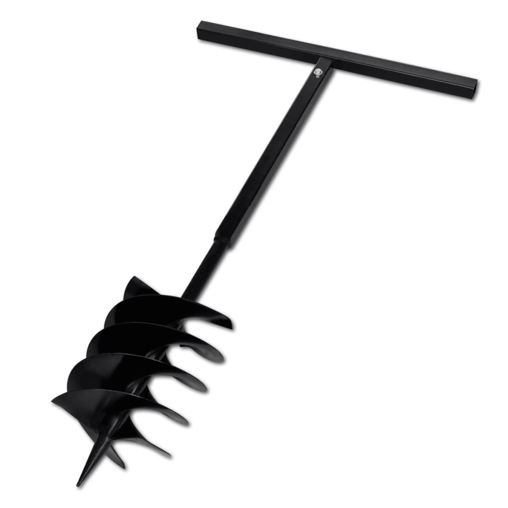 Grondboor met handvat 200 mm en verlengstukken 13 m (staal) 200 mm met 13 m buis