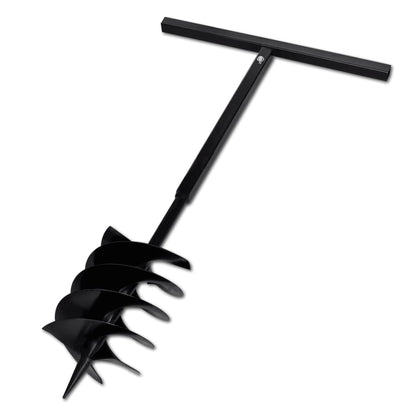 Grondboor met handvat 200 mm en verlengstukken 13 m (staal) 200 mm met 13 m buis