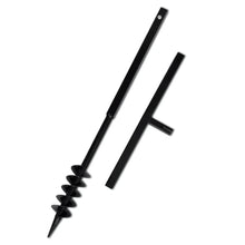 Grondboor 80 mm met 5 m verlengstuk Staal 80 mm
