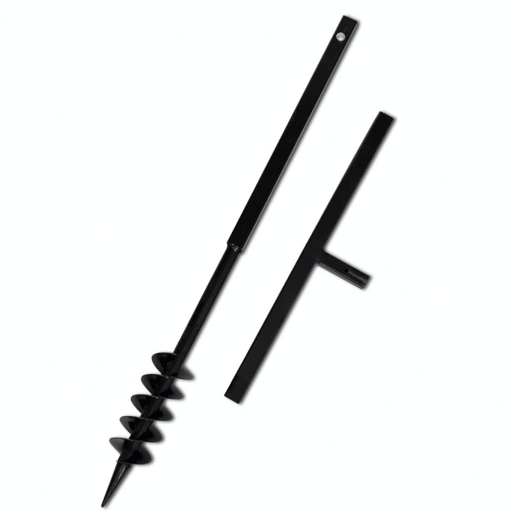 Grondboor 80mm met 9m verlengstuk Staal 80 mm met 9 m buis