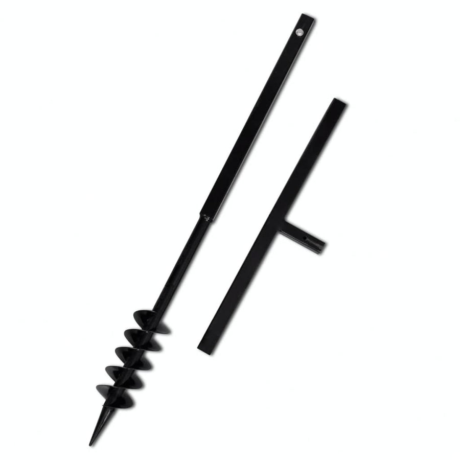 Grondboor 80mm met 9m verlengstuk Staal 80 mm met 9 m buis