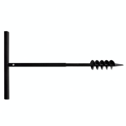 Grondboor 80mm met 9m verlengstuk Staal 80 mm met 9 m buis