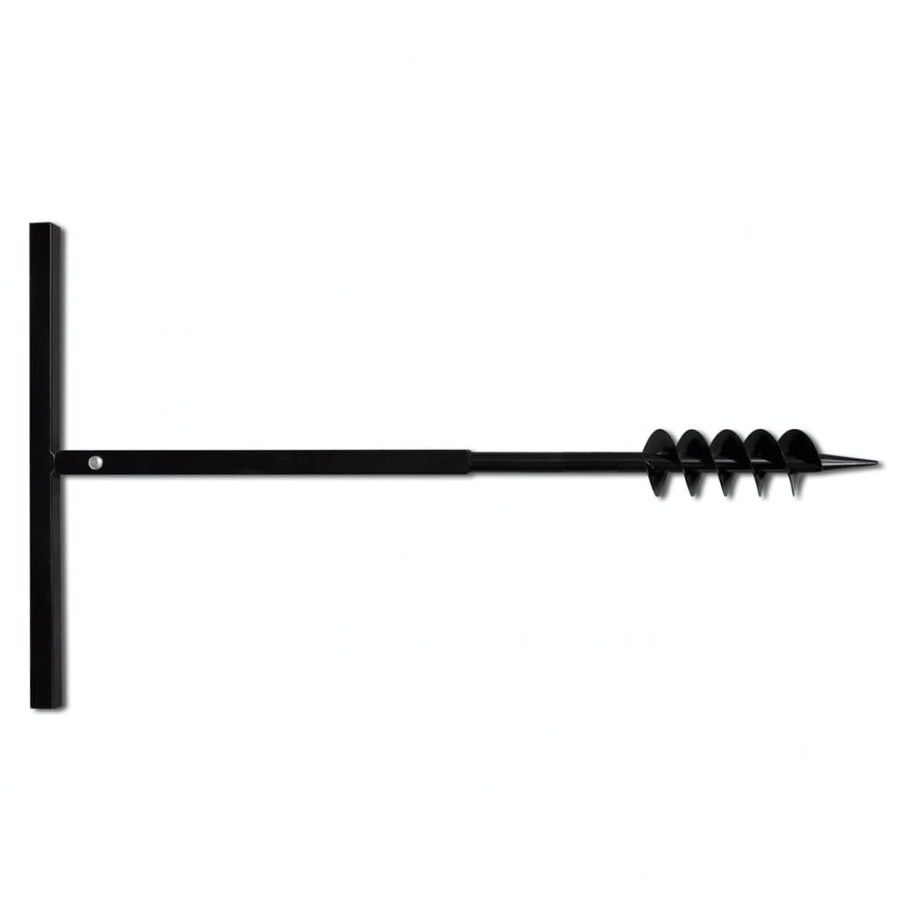 Grondboor 80mm met 9m verlengstuk Staal 80 mm met 9 m buis