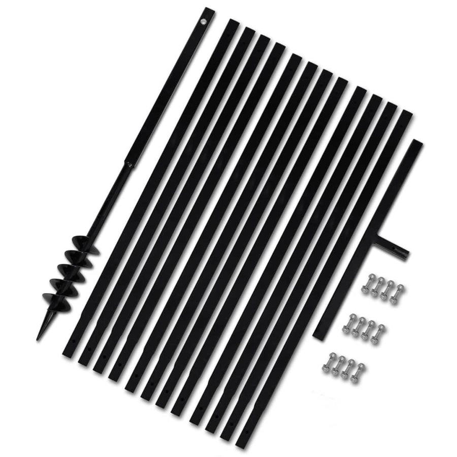 Grondboor 80 mm met 13 m verlengstuk Staal 80 mm met 13 m buis