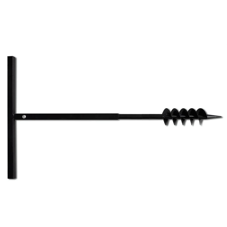 Grondboor 80 mm met 13 m verlengstuk Staal 80 mm met 13 m buis