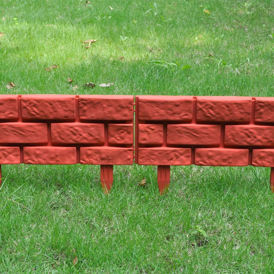 Tuinafscheiding Met Metselwerk-Ontwerp (11-Delig)