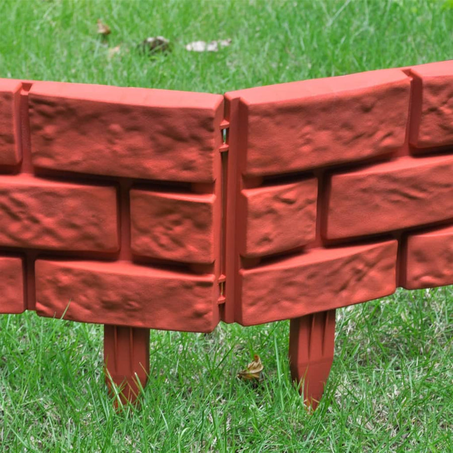 Tuinafscheiding Met Metselwerk-Ontwerp (11-Delig)