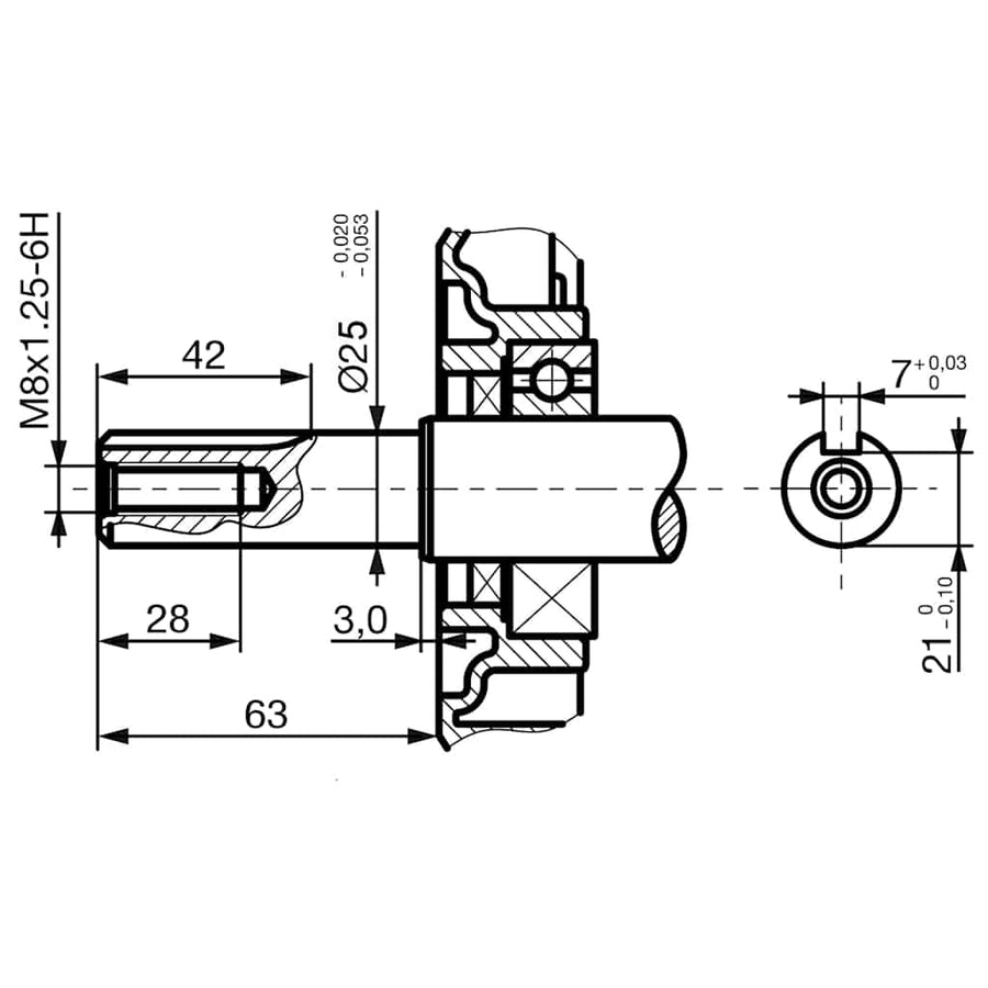 Benzinemotor 15 Pk 11 Kw Zwart