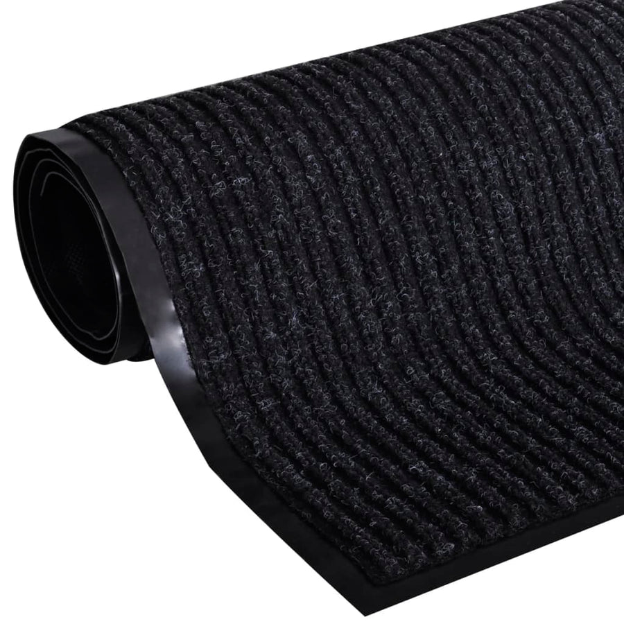 Deurmat Pvc 120 X 90 Cm (Zwart)