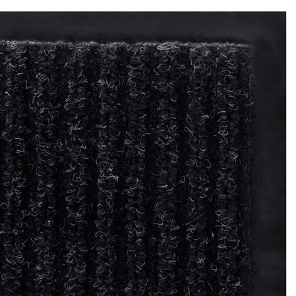 Deurmat Pvc 120 X 90 Cm (Zwart)