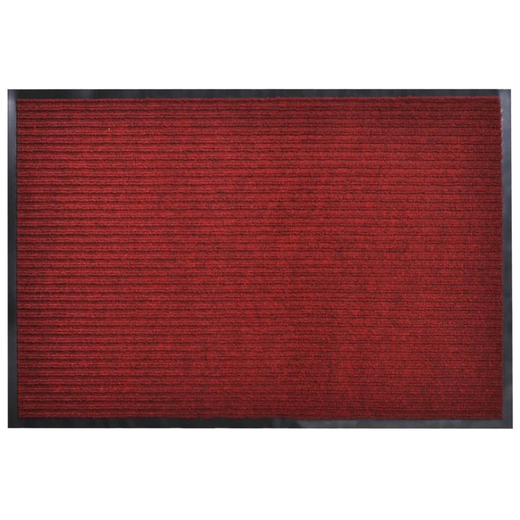 Deurmat Pvc 120 X 90 Cm (Rood)