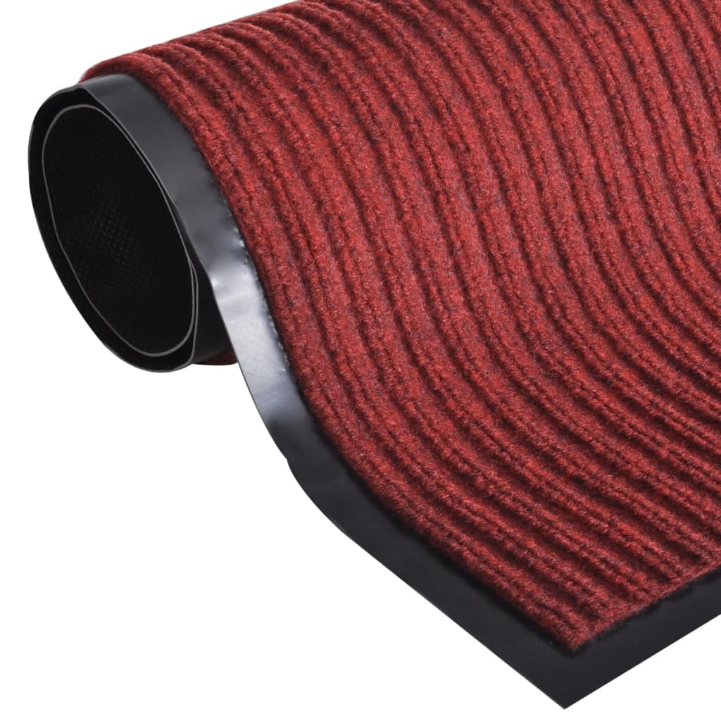 Deurmat Pvc 120 X 90 Cm (Rood)