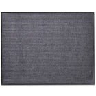 Doormat 90x60 cm PVC grey