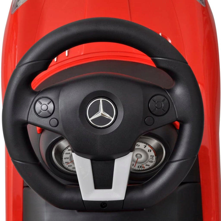 Mercedes Benz Loopauto (Rood) red benz