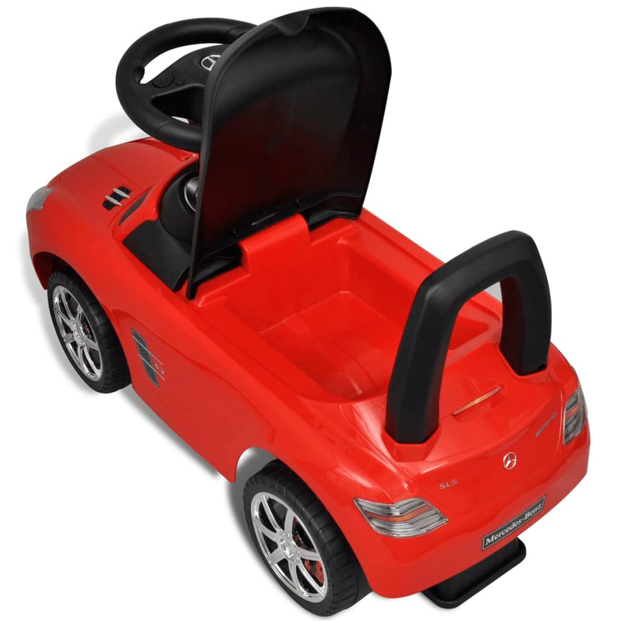 Mercedes Benz Loopauto (Rood) red benz