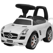 Loopauto Mercedes Benz 66x29x38 cm wit