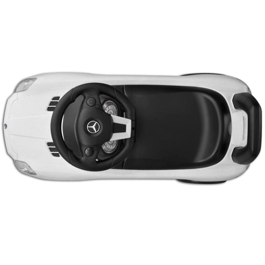 Loopauto Mercedes Benz Wit white benz
