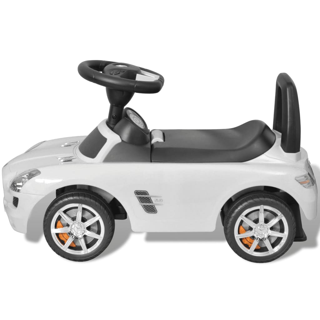 Loopauto Mercedes Benz Wit white benz
