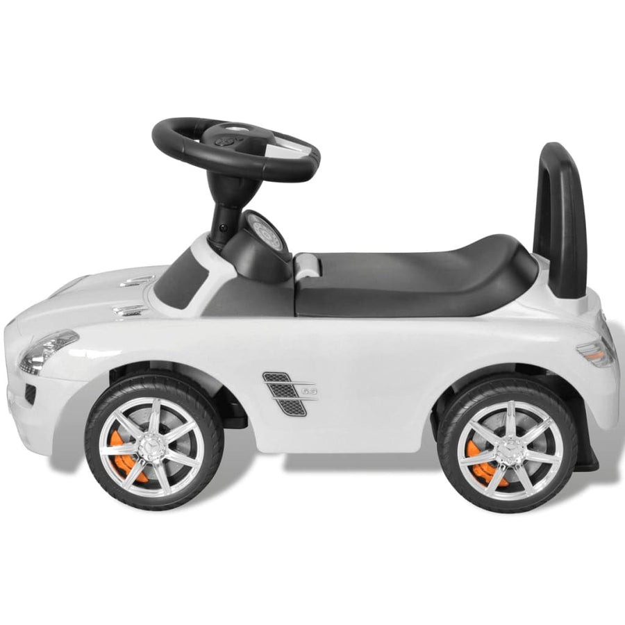 Loopauto Mercedes Benz Wit white benz