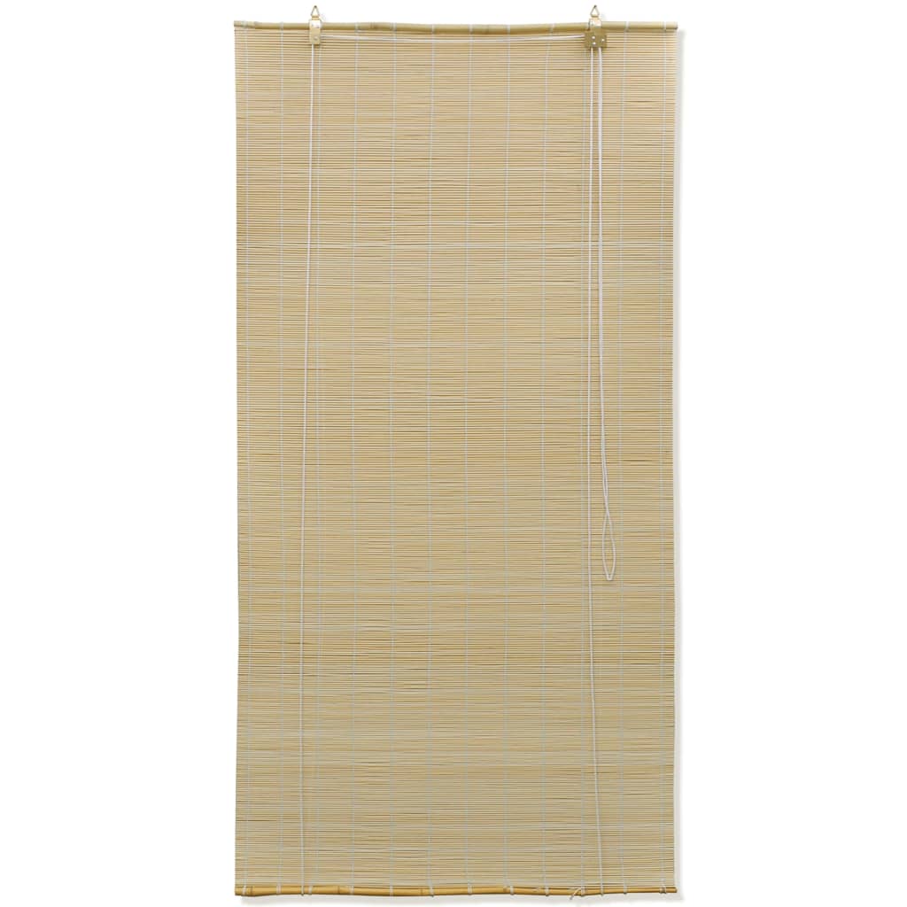 Rolgordijn Bamboe Natuurlijk 120 x 220 cm Beige