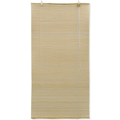 Rolgordijn Bamboe Natuurlijk 120 x 220 cm Beige