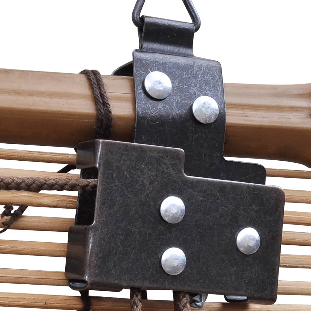 Rolgordijn Bamboe 140 x 160 cm Bruin