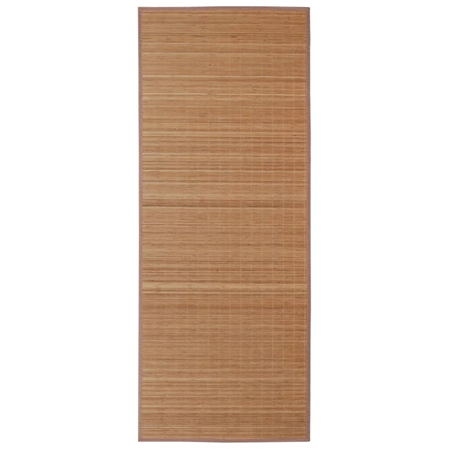 Tapijt Rechthoekig Bamboe 120 x 180 cm Bruin