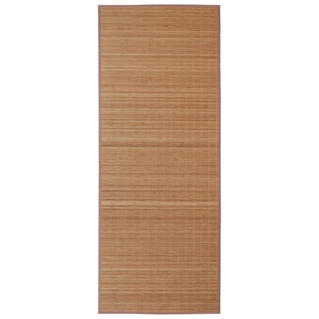 Tapijt Rechthoekig Bamboe 150 x 200 cm Bruin