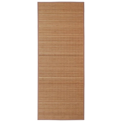 Tapijt Rechthoekig Bamboe 150 x 200 cm Bruin