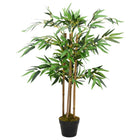 Artificial bamboo plant Twiggy with pot 90 cm
