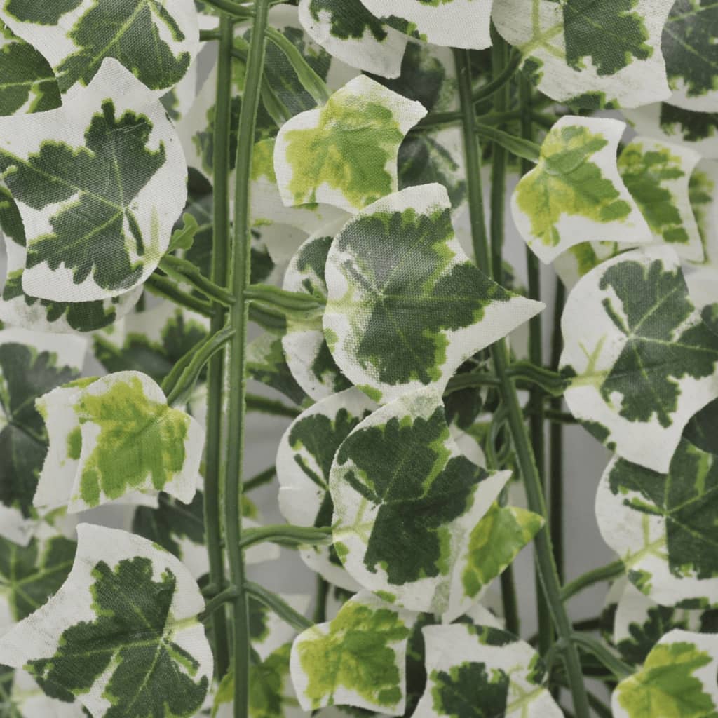 Kunstplant Met Verschillende Klimopsoorten 90 Cm 2 Lichtgroen