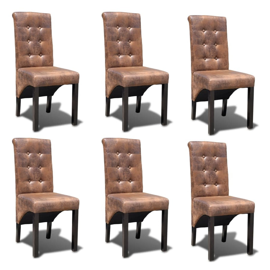 Eetkamerstoelen Kunstleer 6