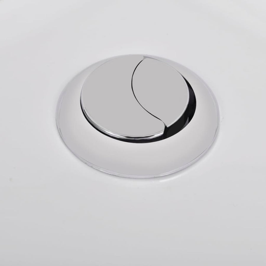 Toilet- En Bidetset Keramiek Wit