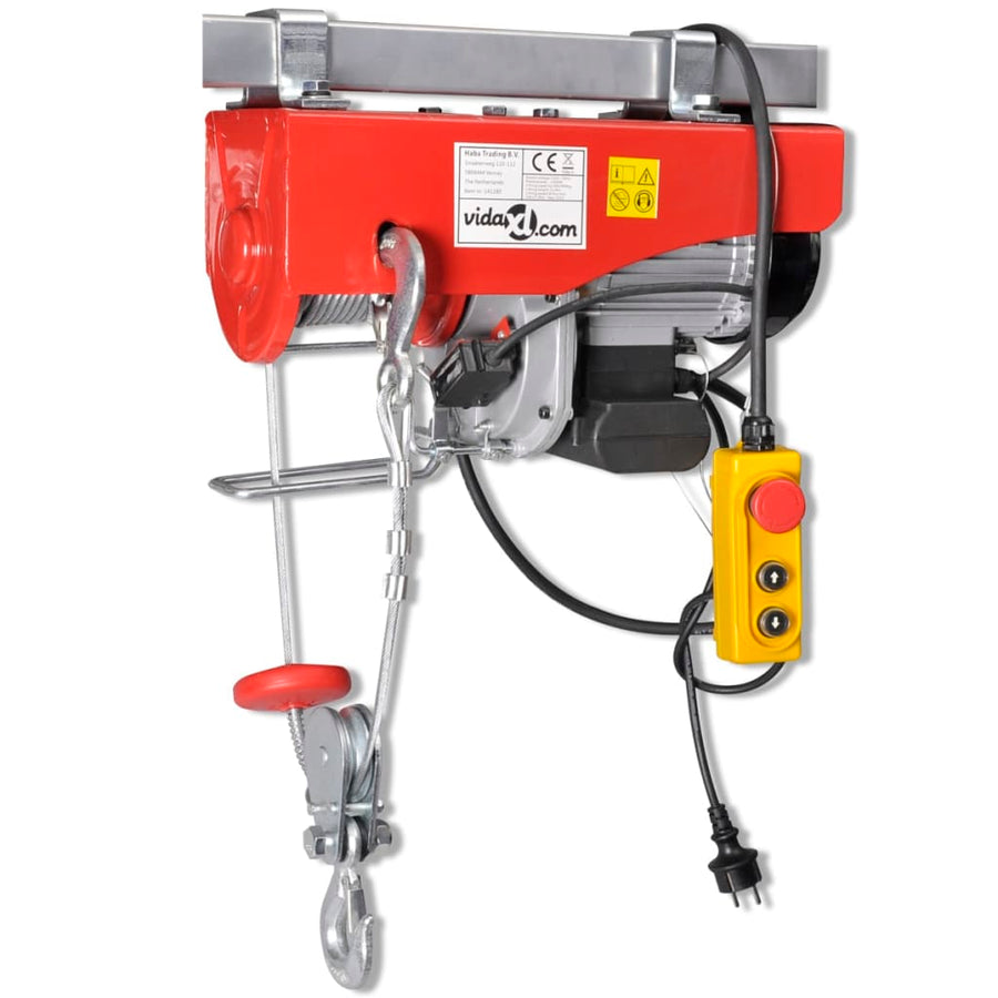 Elektrische Lier 1000 W 200/400 Kg