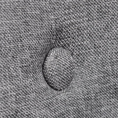 Eetkamerstoelen Stof En Massief Eikenhout Donkergrijs 4 Lichtgrijs