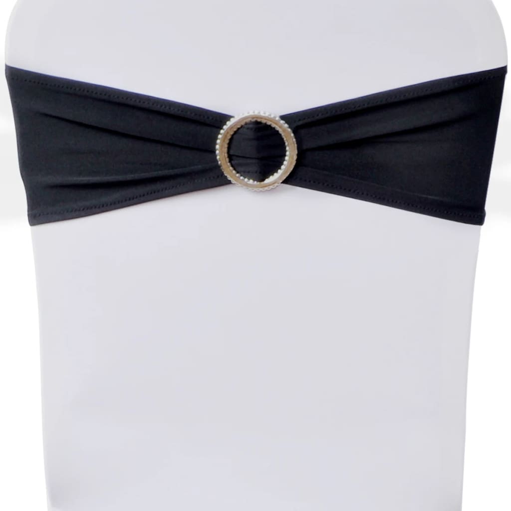 Decoratief Stoellint Met Een Diamant 25 Stuks (Zwart)