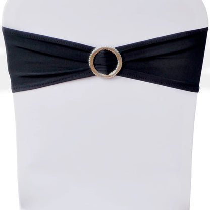 Decoratief Stoellint Met Een Diamant 25 Stuks (Zwart)