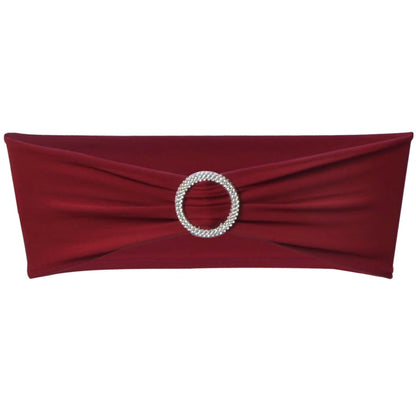 Decoratief Stoellint Met Een Diamant Stuks (Wijnrood)