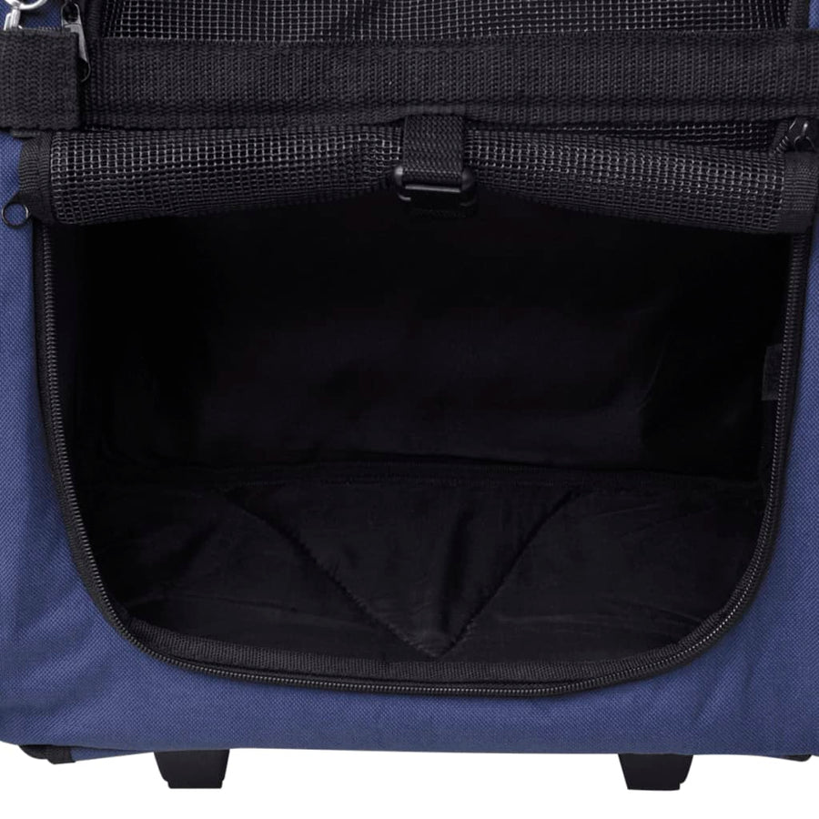 Huisdierentrolley Inklapbaar Blauw
