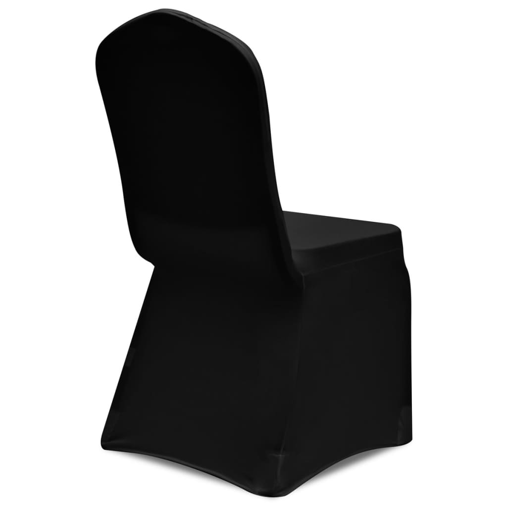 Hoes Voor Stoelen Stuks () Zwart