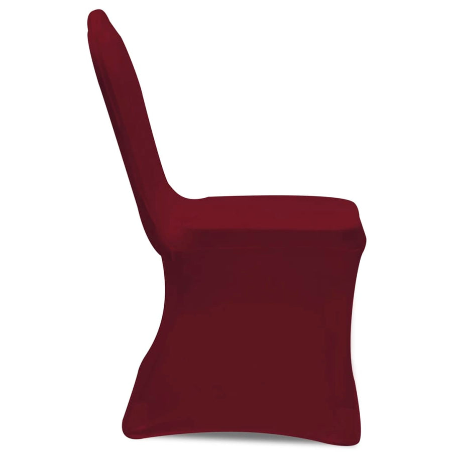 Hoes Voor Stoelen Stuks (Wijnrood) Bordeauxrood