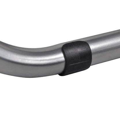 Eetkamerstoelen Inklapbaar 6 St Kunstleer En Staal Zwart