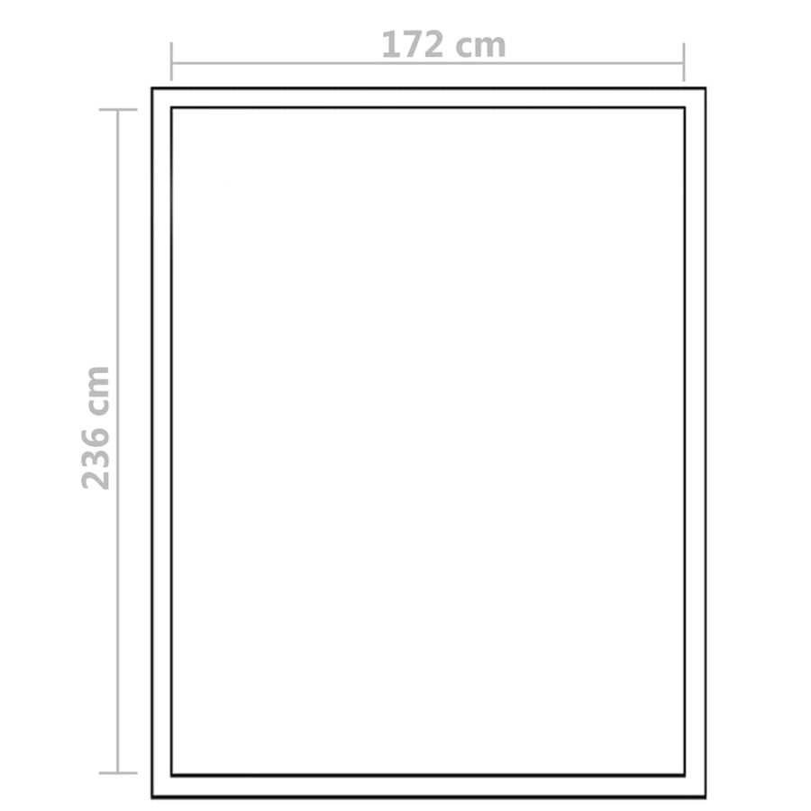 Tuinkas Met Basisframe 4,6 M² Versterkt Aluminium 242 x 190 x 195 cm