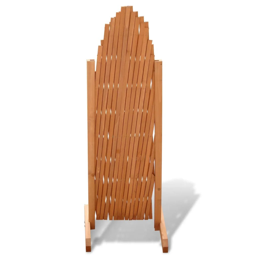 Tuinlatwerk 180x100 cm massief hout Bruin